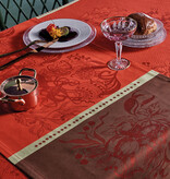 Garnier Thiebaut    Garnier Thiebaut Tischdecke Weihnachten  NOEL FRUITE Rouge