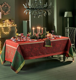 Garnier Thiebaut    Garnier Thiebaut Tischdecke Weihnachten  NOEL FRUITE Rouge