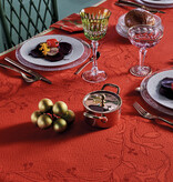 Garnier Thiebaut    Garnier Thiebaut Tischdecke Weihnachten  NOEL FRUITE Rouge