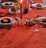 Garnier Thiebaut    Garnier Thiebaut Tischdecke Weihnachten  NOEL FRUITE Rouge