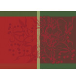 Garnier Thiebaut    Garnier Thiebaut Tischdecke Weihnachten  NOEL FRUITE Rouge