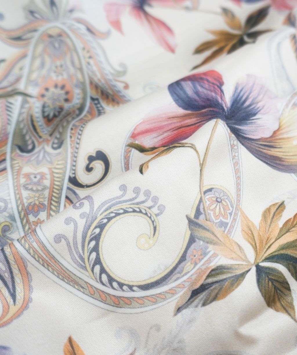 fleuresse – Hochwertige Bettwäsche Fleuresse BED ARTS - Mako-Satin Creme 07  114486