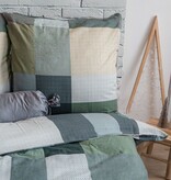 fleuresse – Hochwertige Bettwäsche Fleuresse ASPEN - Feinbiber Bettwäsche Karomuster Grün / Braun  434477