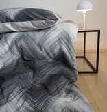 fleuresse – Hochwertige Bettwäsche Fleuresse Valencia Samt-Flanell mit Digitaldruck 584384-01  Silber