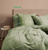 fleuresse – Hochwertige Bettwäsche Fleuresse LECH - Flanell Bettwäsche -fein kariert - 6 farben 604311