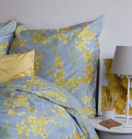  fleuresse – Hochwertige Bettwäsche Fleuresse Modern Garden - Mako-Satin - 114411 Blau