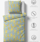 fleuresse – Hochwertige Bettwäsche Fleuresse Modern Garden - Mako-Satin - 114411 Blau