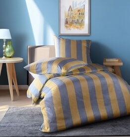  fleuresse – Hochwertige Bettwäsche Fleuresse Modern Life - Mako-Satin - 114412 Blau