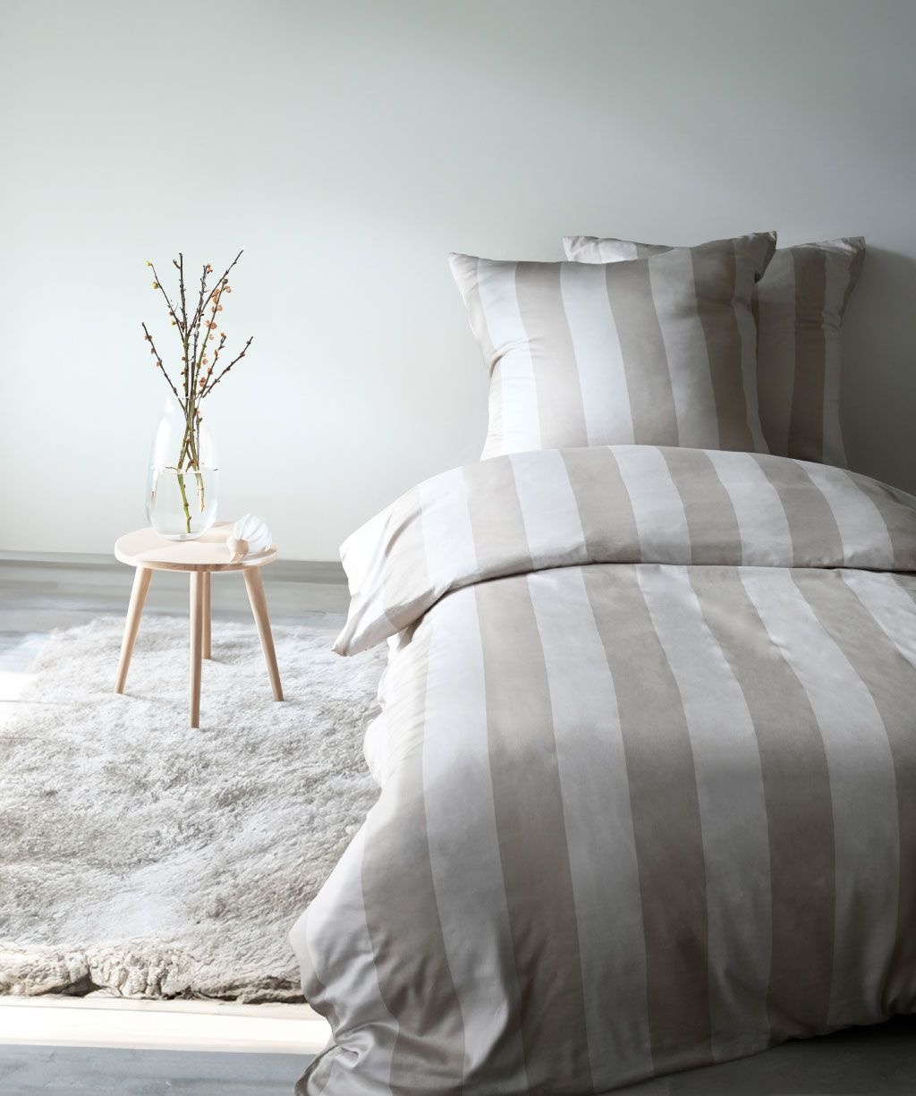 fleuresse – Hochwertige Bettwäsche Fleuresse Modern Life - Mako-Satin - 114412 Mandel