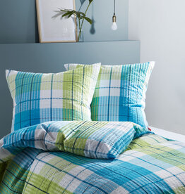  fleuresse – Hochwertige Bettwäsche Seersucker Bettwäsche bügelfrei-RIO-444112 2 Farben