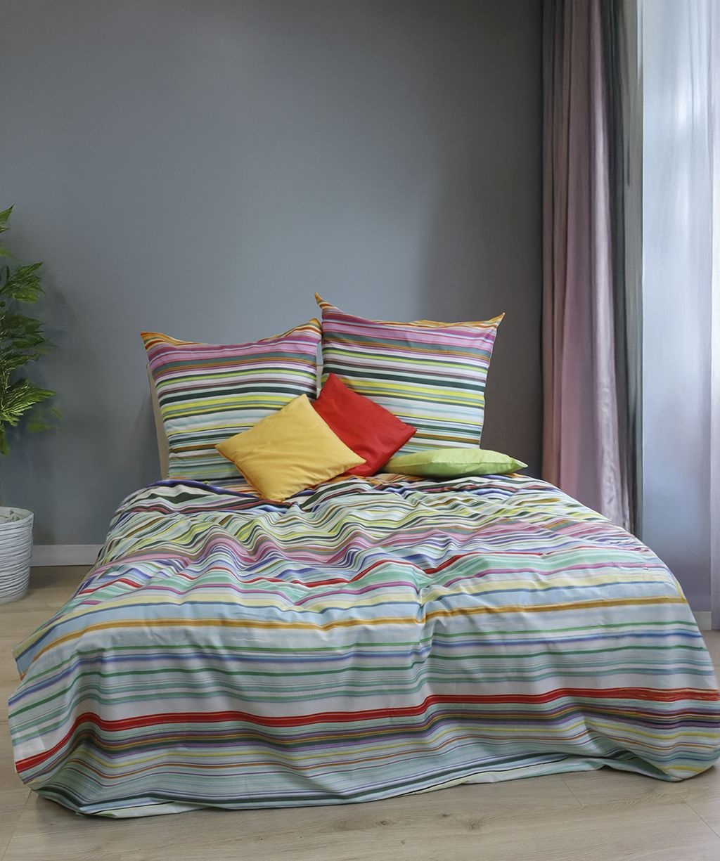 fleuresse – Hochwertige Bettwäsche  Fleuresse BED ARTS - Mako-Satin - bunt 114519