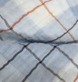 fleuresse – Hochwertige Bettwäsche Fleuresse FARO bügelfreie Musselin Bettwäsche 100% Baumwolle 624532 - Farbe blau 2