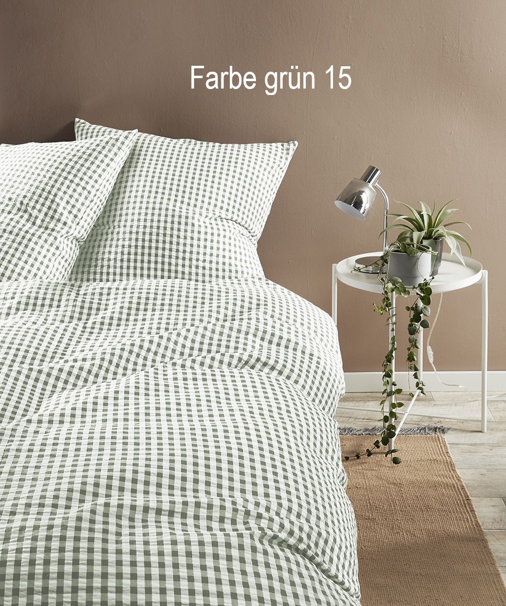 fleuresse – Hochwertige Bettwäsche Seersucker Bettwäsche bügelfrei-RIO-443027-5 Farben