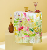 Garnier Thiebaut   Garnier Thiebaut Tischdecke  SOUFFLE-FLEURI_PRINTEMPS- Halbleinen vorgewaschen