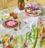 Garnier Thiebaut   Garnier Thiebaut Tischdecke  SOUFFLE-FLEURI_PRINTEMPS- Halbleinen vorgewaschen