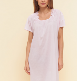 Féraud - Rösch FÉRAUD Nachthemd Spitze, feiner Single Jersey 100% Baumwolle - Fb.rose