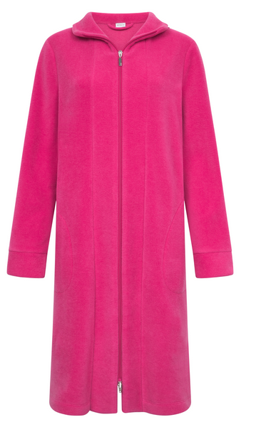 Féraud - Rösch   Rösch Kuscheliger Bademantel Hausmantel ReißverschlußFleece pink