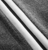 Féraud - Rösch  FÉRAUD Kuscheliger Bademantel lang Hausmantel mit Reißverschluß Fleece Fb.dunkelgrau