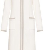 Féraud - Rösch  Angebot FÉRAUD Kuscheliger Bademantel lang Hausmantel mit Reißverschluß Fleece Fb.ivoiry