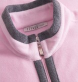 Féraud - Rösch  FÉRAUD Kuscheliger Bademantel lang Hausmantel mit Reißverschluß Fleece Fb.pale-rose