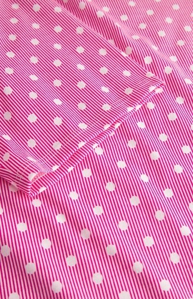 Féraud - Rösch    Rösch Damen Pyjama kurz 7/8 Tupfen Jersey fuchsia 100% Baumwolle