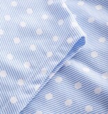 Féraud - Rösch    Rösch Damen Pyjama kurz 7/8 Tupfen Jersey skyblue 100% Baumwolle  -