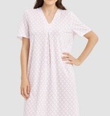 Féraud - Rösch FÉRAUD Nachthemd feiner Single Jersey 100% Baumwolle - Logo print pink