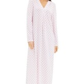 Féraud - Rösch FÉRAUD Nachthemd lang feiner Single Jersey 100% Baumwolle - Logo print pink