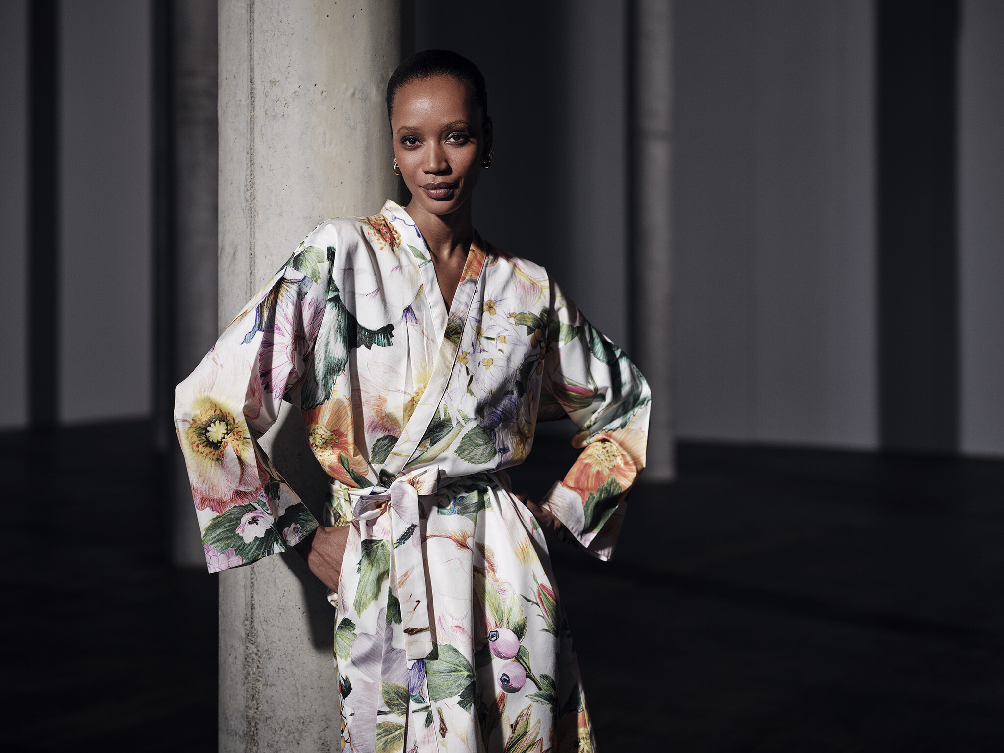Christian Fischbacher   Edler Haus-Mantel_ Kimono_FIORENZA