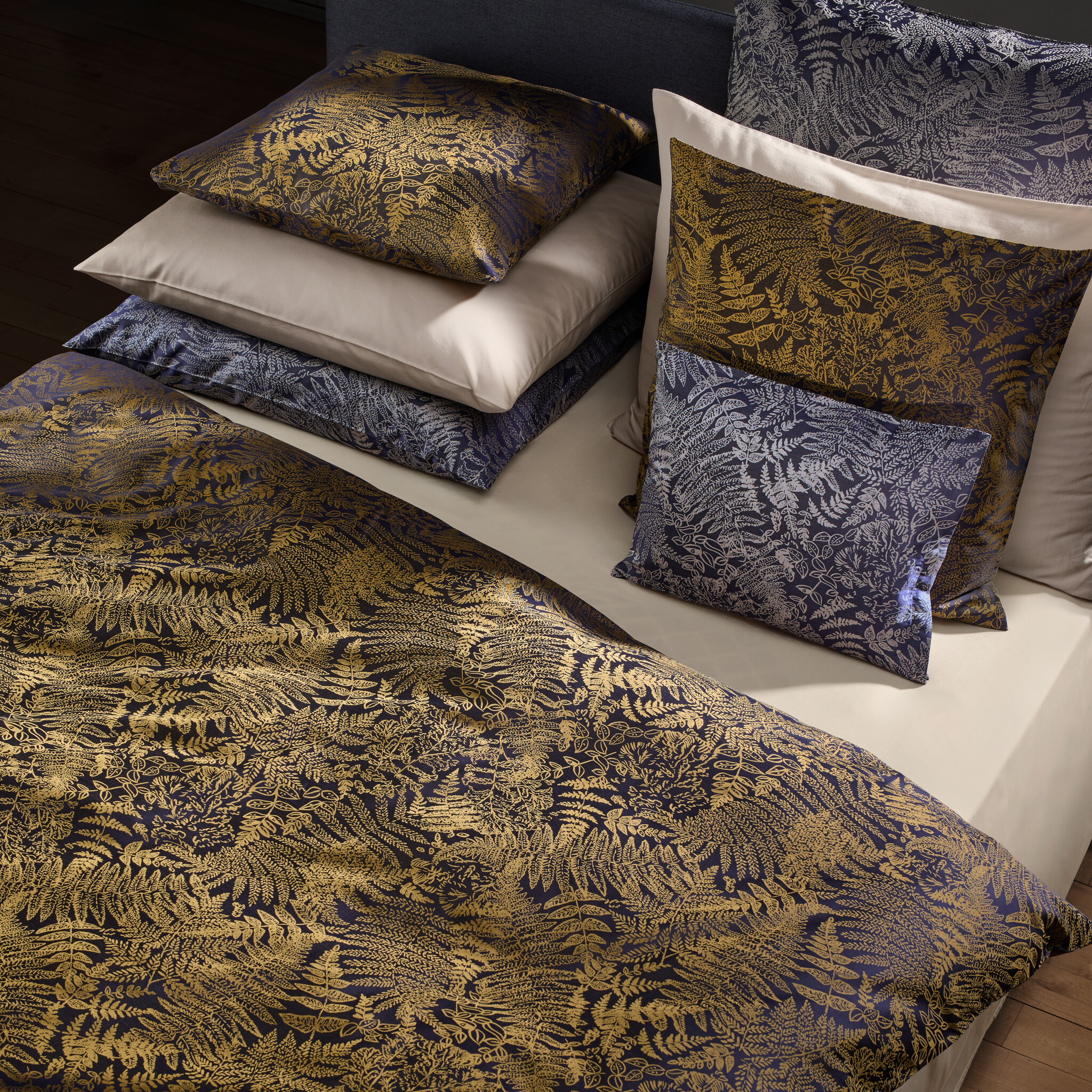 Christian Fischbacher   Fischbacher-FARN Jacquard gewebt 100% Baumwolle- 3 Farben