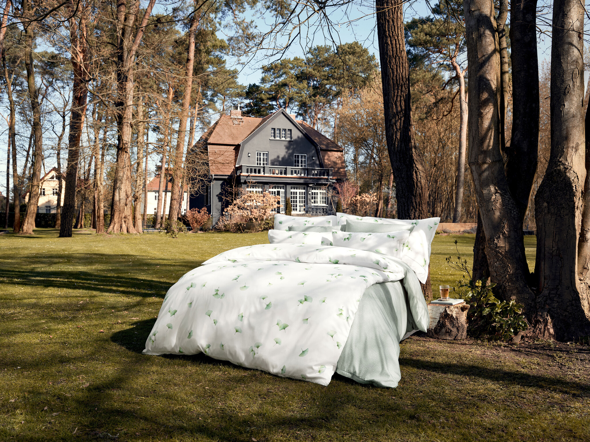 Schlossberg   Schlossberg  AIKO Bettwäsche feiner schweizer Satin
