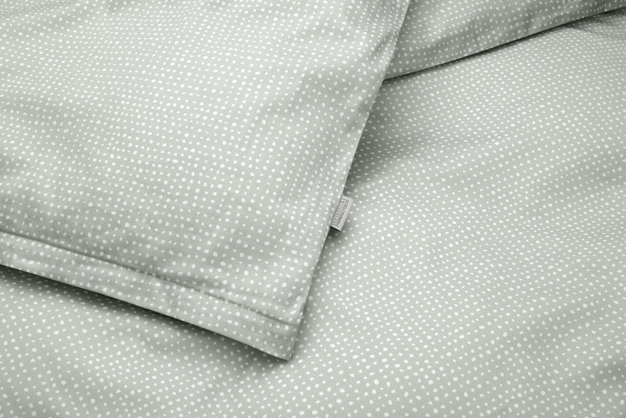 Schlossberg   Schlossberg  ERIN vert - 100% BIO Baumwolle- Satin Organic -