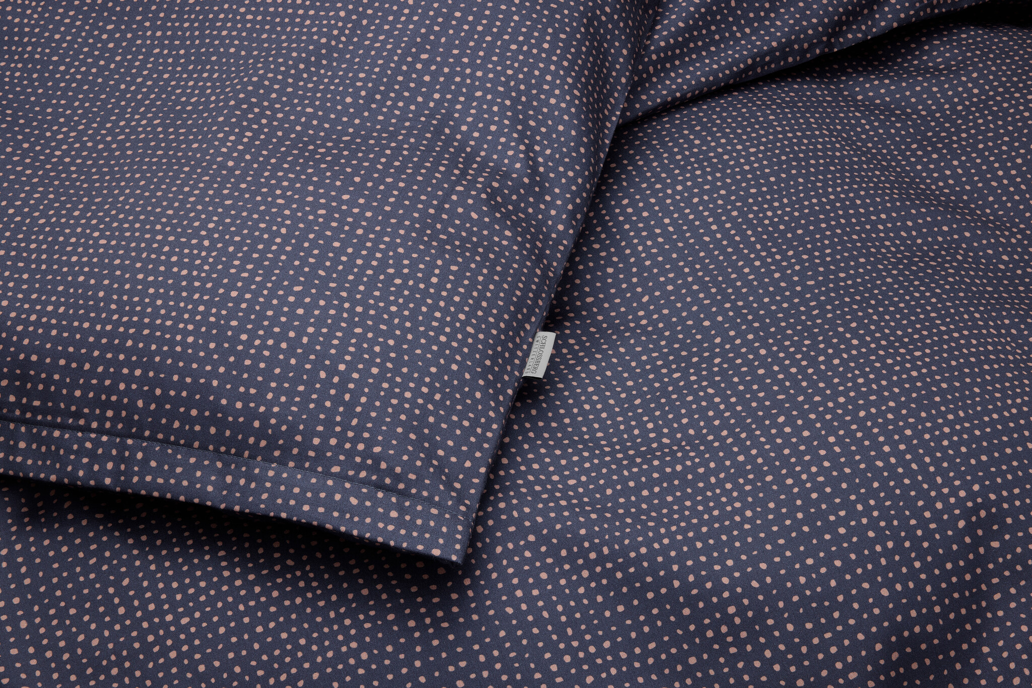 Schlossberg   Schlossberg  ERIN bleu - 100% BIO Baumwolle- Satin Organic -