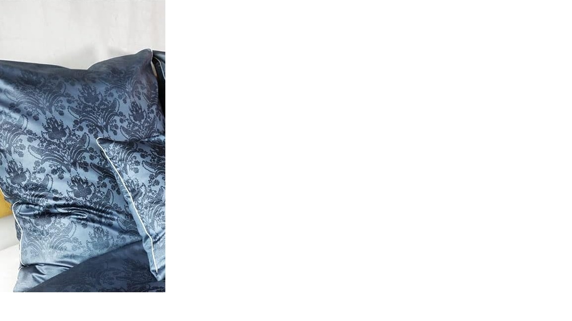 Momm Mako-Satin Einzel Kissen 80x80 cm  LUDWIG Momm