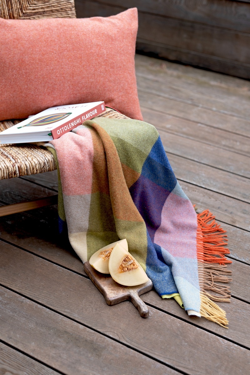 Eagle Produkts RIMINI Plaid Karomuster-100% Virgin Wool- 2 Farben