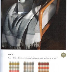 Eagle Produkts DUBLIN Plaid Karomuster-100% Virgin Wool- 3 Farben