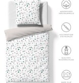 fleuresse – Hochwertige Bettwäsche Fleuresse Interlock Jersey Bettwäsche Modern Elegance J  174574-5 Grün