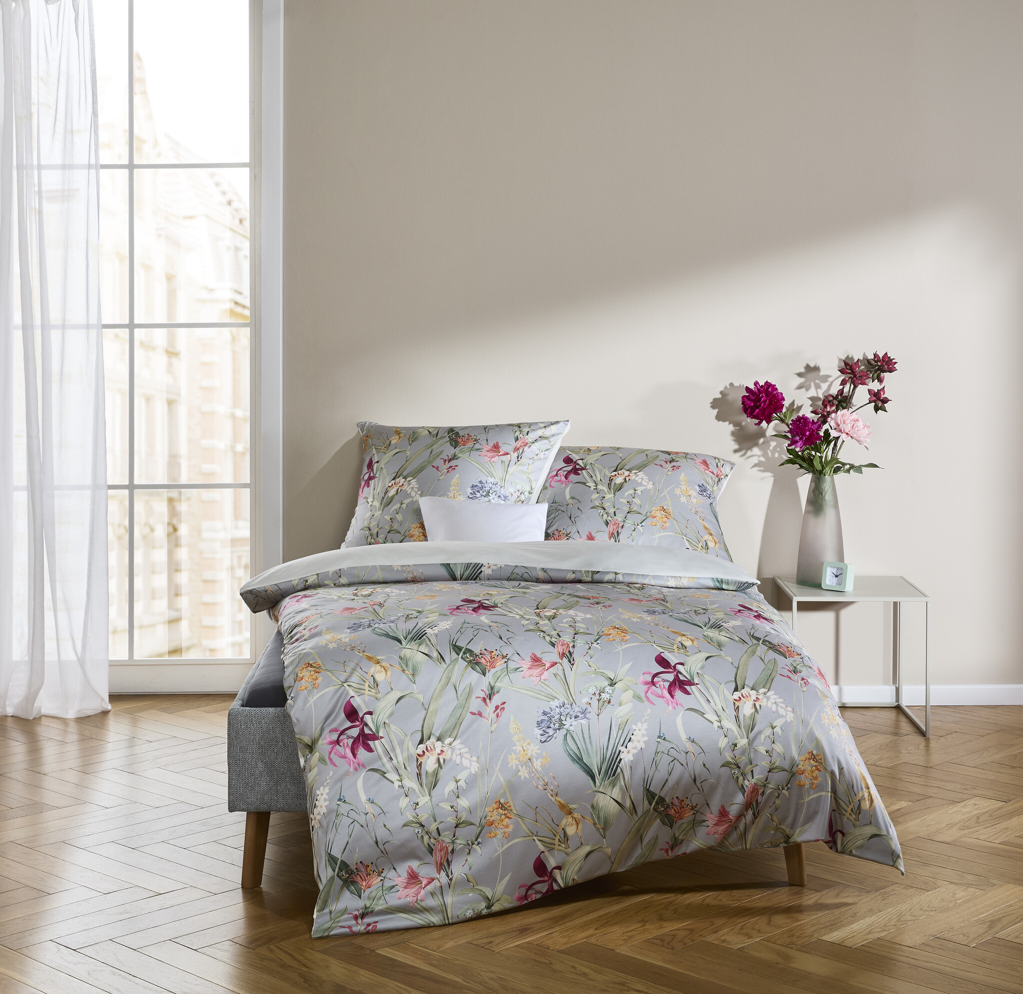 Fleuresse Bettwäsche Fleuresse Interlock Jersey Bettwäsche Modern Elegance J  174575-9 Bunt