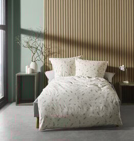  fleuresse – Hochwertige Bettwäsche Fleuresse ASPEN - Feinbiber Bettwäsche 434556-1 Rot-grün