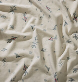 fleuresse – Hochwertige Bettwäsche Fleuresse ASPEN - Feinbiber Bettwäsche 434556-1 Rot-grün