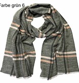Eagle Produkts Modischer Schal Kaschmir+Merinowolle  gemustert - in 5 Farben lieferbar