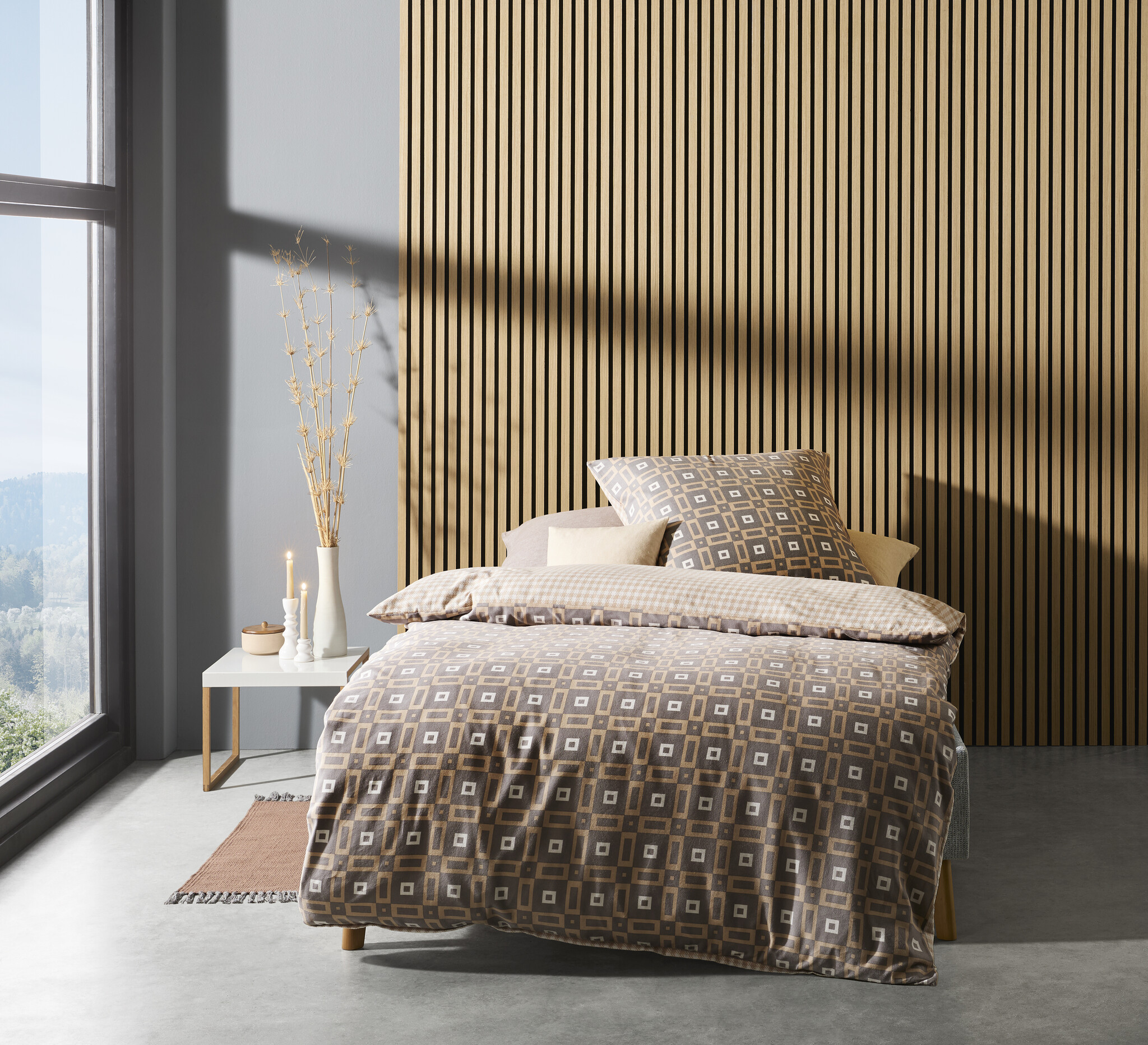 fleuresse – Hochwertige Bettwäsche Fleuresse ASPEN - Feinbiber Bettwäsche 434555-7