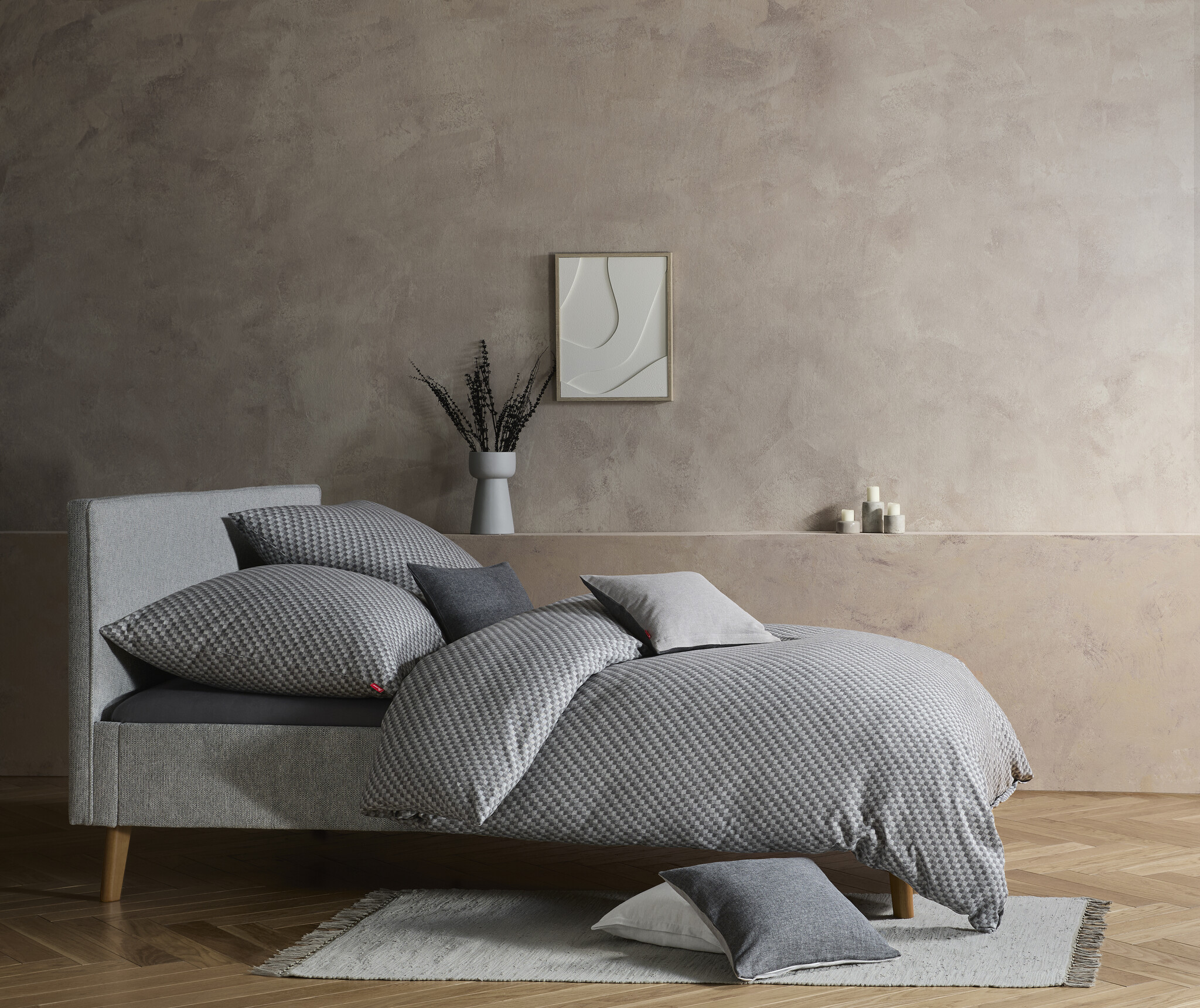 fleuresse – Hochwertige Bettwäsche Fleuresse LECH - Flanell Bettwäsche 604576 2 farben