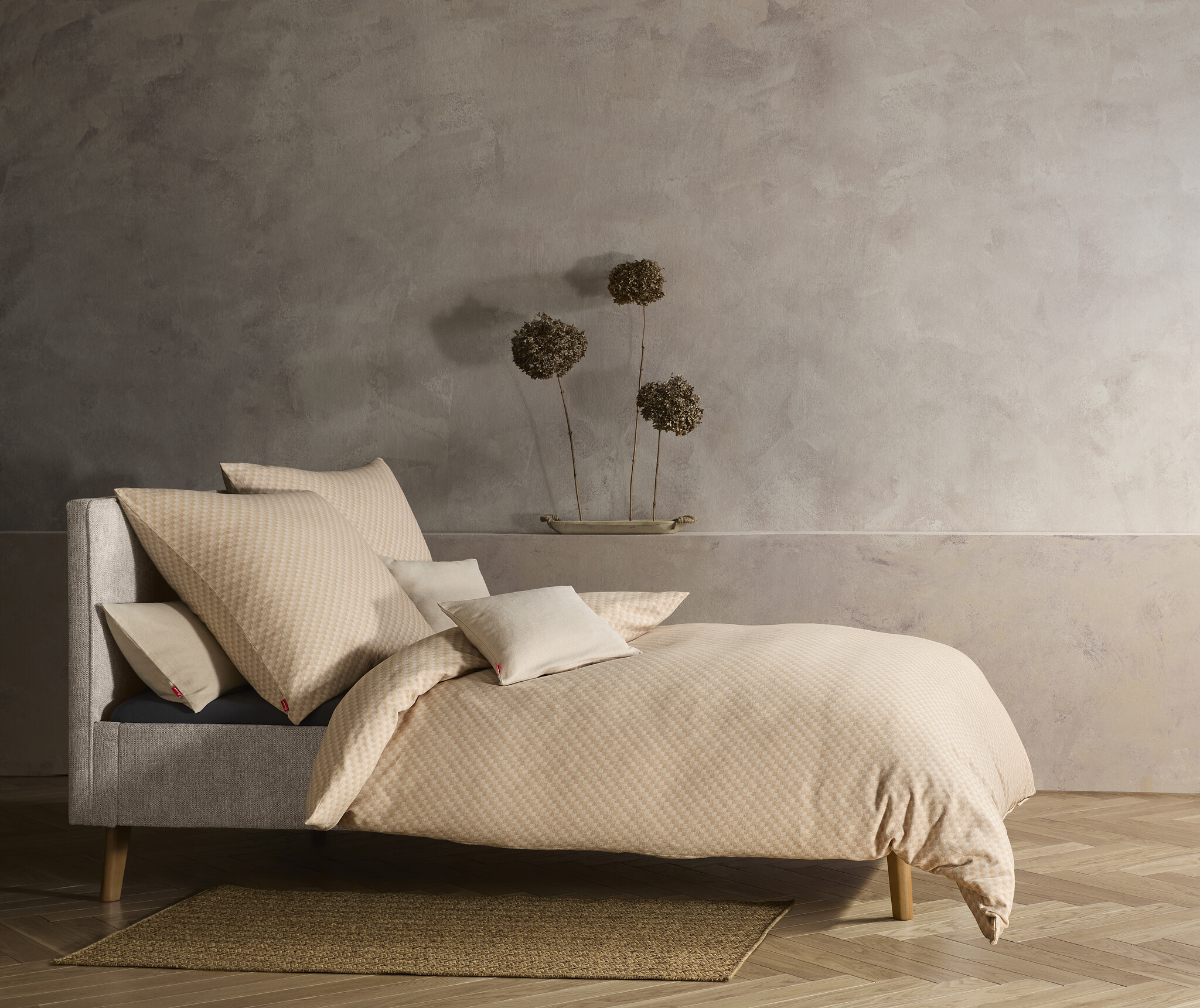 fleuresse – Hochwertige Bettwäsche Fleuresse LECH - Flanell Bettwäsche 604576 2 farben