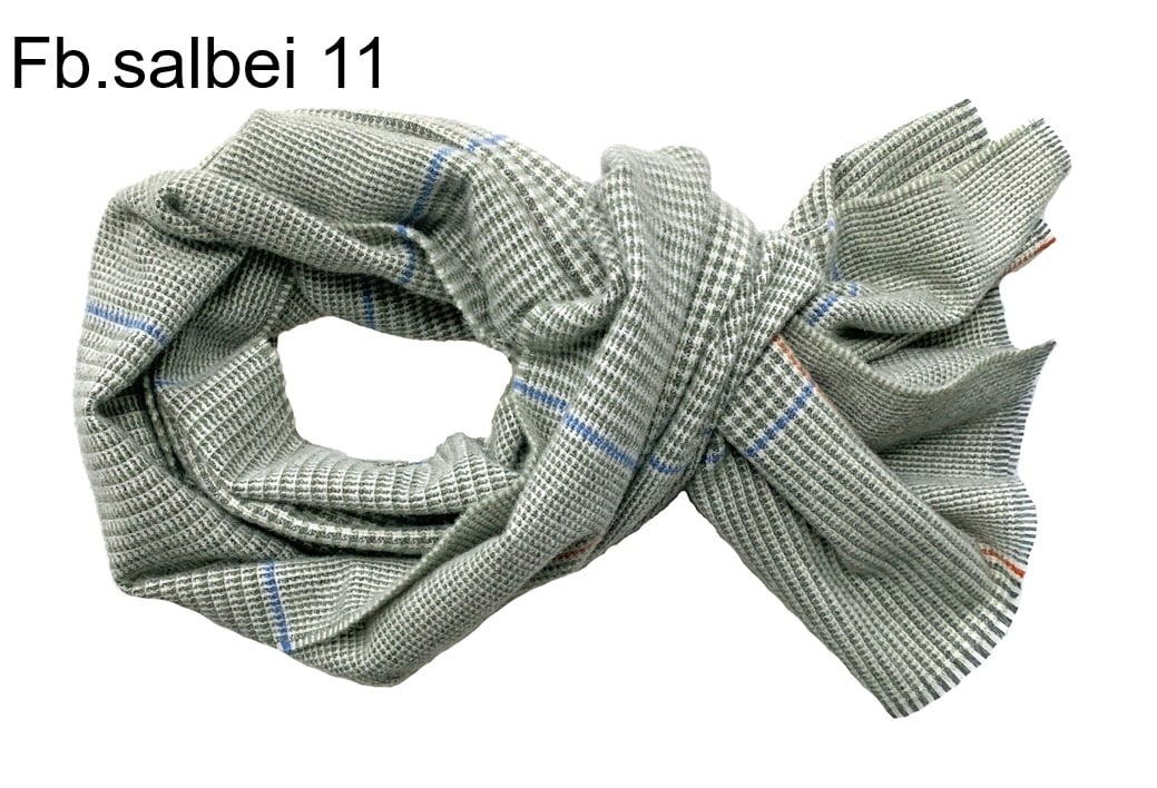 Eagle Produkts Modischer Schal Merino-Schurwolle  gemustert - in vielen Farben lieferbar