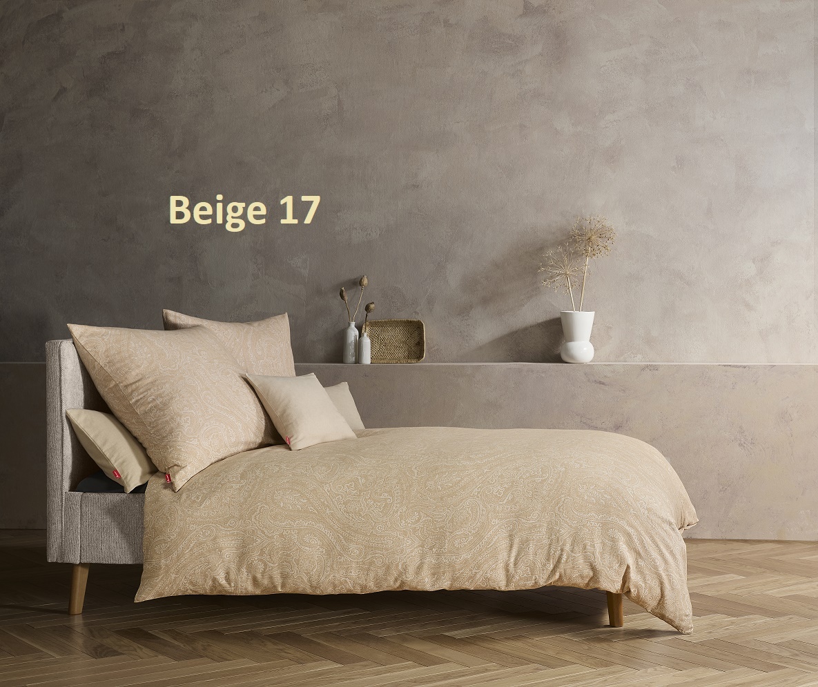 fleuresse – Hochwertige Bettwäsche Fleuresse LECH - Flanell Bettwäsche 603868 -  3 Farben