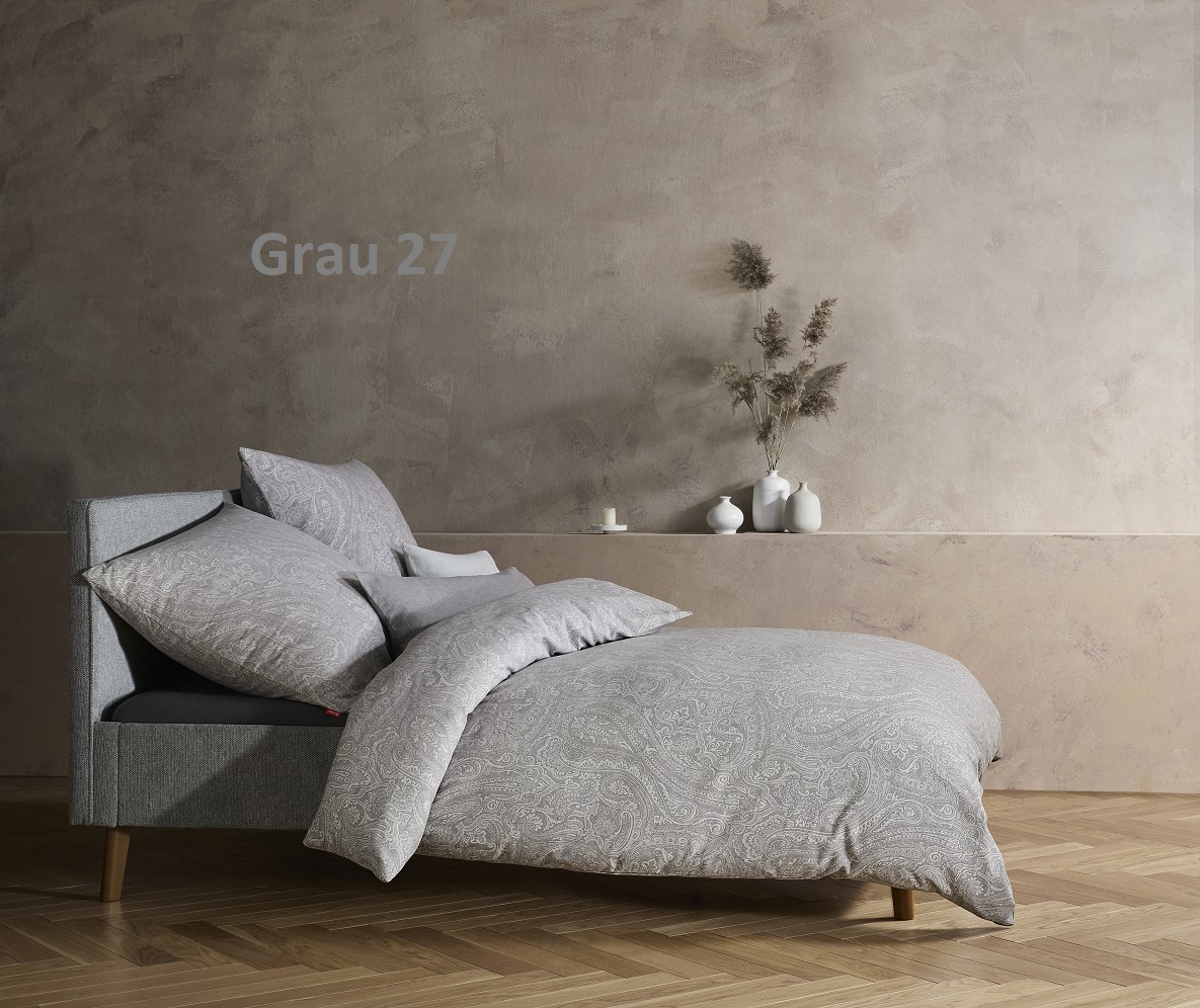 fleuresse – Hochwertige Bettwäsche Fleuresse LECH - Flanell Bettwäsche 603868 -  3 Farben