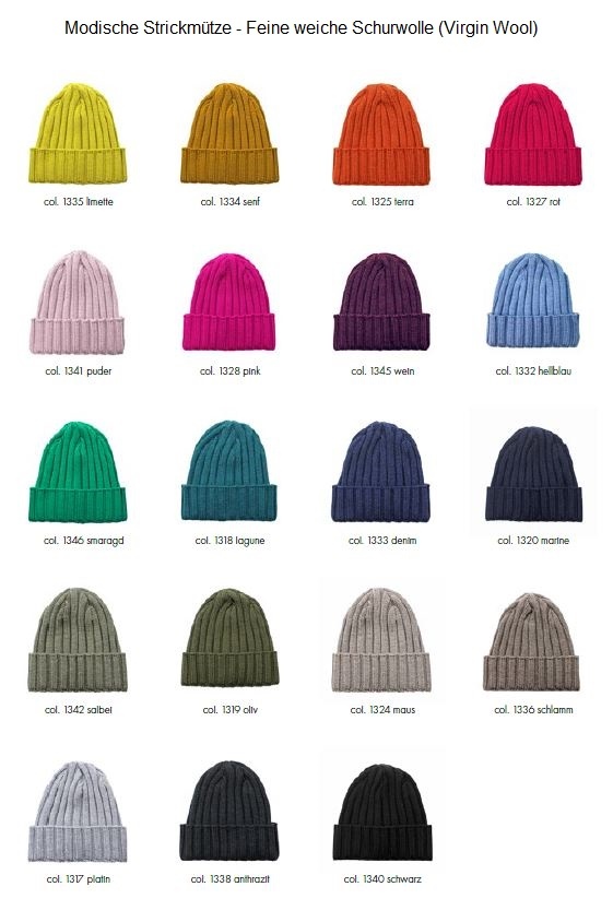 Eagle Produkts  Mütze Perfect Rib l 042-0309M