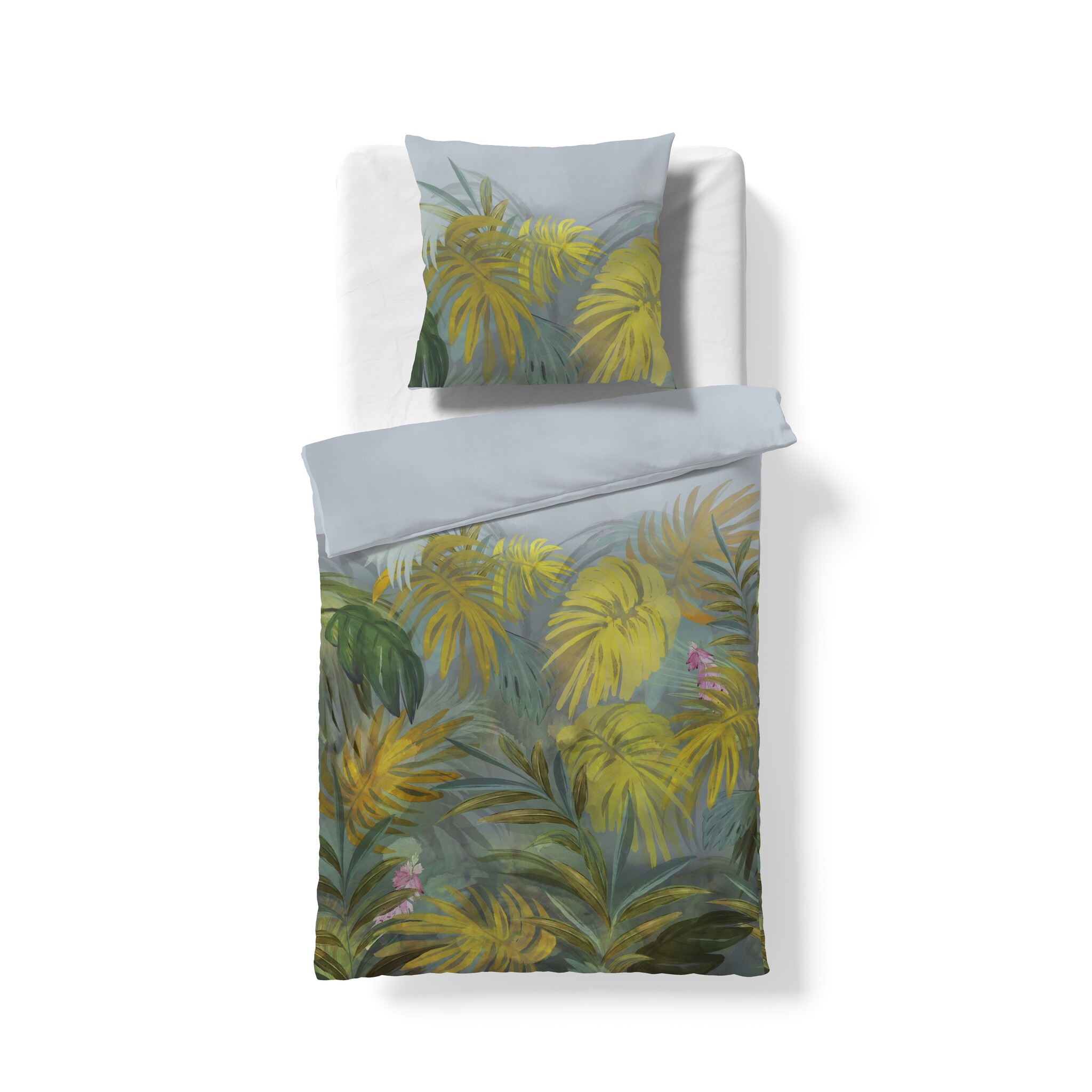 Fleuresse Bettwäsche Fleuresse BED ARTS - Mako-Satin - 114560-5 Grün