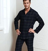 Novila   Herren Schlafanzug Gr.46-60 Novila Max 8030/24.212-Grün